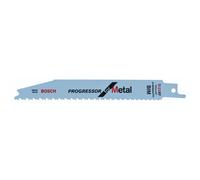 Bosch Professional 2 608 654 416 - Hoja de sierra sable S 123 XF - Progressor for Metal (pack de 100)