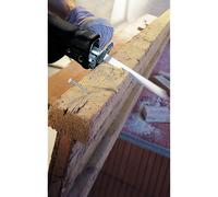 Bosch Hoja de sierra sable S 922 HF – Flexible para madera y metal – 150 mm, 100 unidades