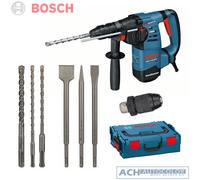 Bosch Sds-Plus Perforador Gbh 3-28 Dfr + 3 Broca Cincel 061124A004 En L-BOXX