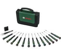 Bosch Set de 15 destornilladores de precisión | Accesorios Herramientas Manuales