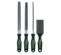 Bosch Set de limas 200 mm con cepillo – 4 unidades