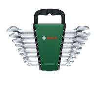 Bosch Set de llaves de boca fija doble de 8 piezas (Accesorios Herramientas Manuales)