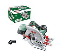 Bosch Sierra circular PKS 66 A – 1600 vatios, aserrado preciso en madera, corte máx. 66 mm, en caja