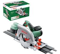 Bosch Sierra circular PKS 66 AF – 1600 vatios, disco de sierra, carril guía, caja de cartón
