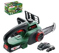 Bosch Motosierra a batería UniversalChain 18 18 V 2,5 Ah 20 cm Ultraligera con batería y cargador