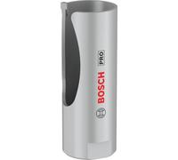 Bosch Sierra de corona roscada PRO Construction Material | para Ladrillo, Cartón-yeso, Ø 25 mm, Accesorios Taladro/atornilladores perforadores