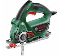 Bosch Sierra EasyCut 50 con tecnología NanoBlade (500 W, hoja de sierra, tapa protectora, protección contra astillas y maletín)