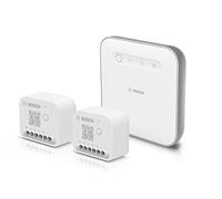 Bosch Smart Home Paquete básico para controlar la iluminación, las persianas, venecianas y toldos; compatible con Amazon Alexa, el asistente de Google y Apple HomeKit