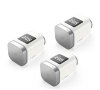 Bosch Smart Home Termostato de radiador II [+M], termostato Inteligente, Uso Flexible en el Sistema Bosch Smart Home o en Sistemas Matter con Independencia del Fabricante, Juego de 3 Unidades