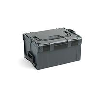 Bosch Sortimo L Boxx 238 | Tamaño 3 Antracita | Sistema de Transporte Herramientas | Herramientas Vacío Grande Plástico | Ideale Herramienta de Almacenamiento Caja