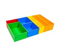 Bosch Sortimo ProClick H3 CT M74 - Insertos para bandeja de herramientas ProClick Tray - Cajas de clasificación para tornillos y piezas pequeñas