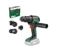 Bosch Taladradora de percusión con batería AdvancedImpact 18V-80 QuickSnap | Perforación y atornillado versátil y de gran rendimiento en diversos materiales AdvancedImpact 18V-80 Quicksnap Set