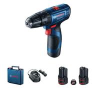 Bosch - Taladro atornillador AKU de 12 V con atornillador de impacto, 2x batería 2,0 Ah Li-Ion, cargador 06019G8100