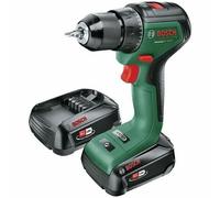 Bosch Taladro atornillador universal 18V-60 (2x 2,0 Ah) + taladro atornillador AL 18V-20