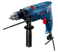 Bosch Professional Taladro percutor GSB 600 – 600 W, 13 mm en hormigón, con cable