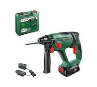 Bosch Taladro percutor Universalhammer 18V 1 batería de 2,5 Ah SDS Plus 2 J Maletín de transporte