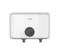 Bosch Thermotechnology Tronic 4000 Calentador de agua eléctrico sin tanque, 10,5 kW, 33 x 21,6 x 11,4 cm, color blanco