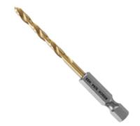 BOSCH TI2136IM - Broca de metal con revestimiento de nitruro de titanio resistente a impactos con vástago hexagonal de 9/64 x 2-7/8 pulgadas, 1 pieza