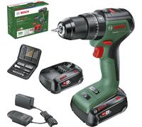 Bosch UniversalImpact 18V-60 Taladro Percutor Inalámbrico con 2 Baterías de 2.0 Ah
