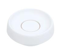 Bosign Jabonera con drenaje oculto silicona medium blanco