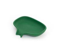 Bosign Jabonera con drenaje oculto silicona small 8.5x10.8 verde oscuro