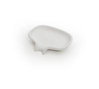 Bosign Jabonera con drenaje Soap Saver Flow hormigón Blanco