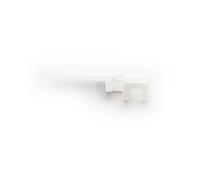 Bosign Soporte para paño de cocina y esponja con ventosa Blanco