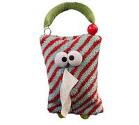 Bosiyrggrl Caja de Pañuelos de Caja de Pañuelos para Automóvil Cajón de Peluche Femenino Bolsa de Pañuelos para el Hogar Caja de Pañuelos Colgante C