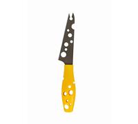 BOSKA Cuchillo para queso semiblando Mini Cheesy/Quese/Plástico/Acero Inoxidable/Amarillo/Plateado