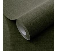 Bosque Verde Lino Serenity Vinilo Papel Pintado Erismann 1051036 Elegante Hogar