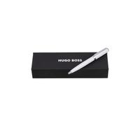 BOSS Bolígrafo con acabado lacado blanco y anilla con logo - StyleBallpoint pen Gear Icon White, 58109359 Blanco pcs.