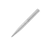 BOSS Bolígrafo en latón cromado con rayas horizontales - StyleBallpoint pen Loop Stripes Chrome, 58837074 Plata pcs.