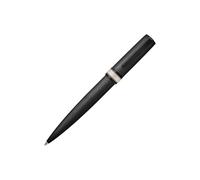 BOSS Bolígrafo negro cepillado con anillo a rayas - StyleBallpoint pen Arche Brushed Ring Black, 58837084 Negro pcs.