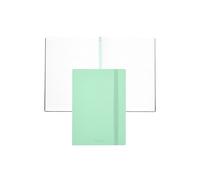 BOSS Cuaderno A5 de piel sintética verde pastel - StyleNotebook A5 Pastel Classic Light Green L, 58218836 Cal pcs.