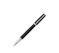 BOSS Estilográfica con acabado lacado negro y anilla con logo - StyleFountain pen Gear Icon Black, 58109487 Negro pcs.
