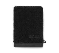 BOSS Manopla de baño de algodón con logo bordado - StyleLOFT BlackN Mitt 015021, MITT-1013280 Negro ONESI