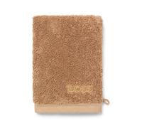 BOSS Manopla de baño de algodón con logo bordado - StyleLOFT Camel GANT 015021, MITT-LOFT Marrón ONESI