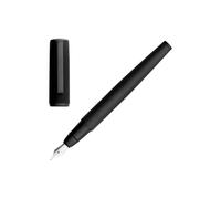 BOSS Pluma estilográfica de textura mixta con capuchón negro de la marca - StyleFountain pen Arche Iconic Black, 58139231 Negro pcs.