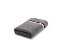 BOSS Toalla de baño de algodón con borde con raya de la marca - StyleBLINEA Beige Bath towel 070/140, BTOW-BLINEA Gris ONESI