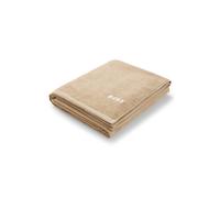 BOSS Toalla de baño de algodón con logo bordado en contraste - StyleEDGE Blush Bath sheet 100, BSHT-EDGE Beige ONESI
