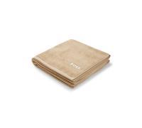 BOSS Toalla de baño de algodón con logo bordado en contraste - StyleEDGE Blush Bath towel 070, BTOW-EDGE Beige ONESI