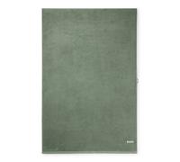BOSS Toalla de baño de algodón con logo bordado en contraste - StyleEDGE White Bath sheet 100, BSHT-EDGE Verde ONESI