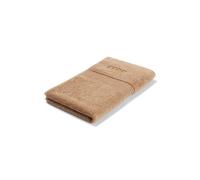 BOSS Toalla para invitados de algodón con logo bordado a tono - StyleLOFT Camel INVI 040060, GUEST-LOFT Marrón ONESI