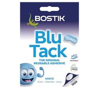 Bostik 30803836 Blu-Tack - Pegatina original reutilizable, Blanco, 1 unidad
