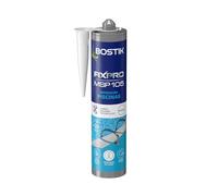 BOSTIK - Adhesivo Alta Resist. Fixpro MSP 105 Piscinas - Cartucho 290 ml | Blanco - Adhesivo Resistente al Cloro - Pegado de Gresite - Mosaicos y Azulejos - Impermeabilizante para Piscinas Temporal