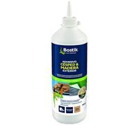 BOSTIK Adhesivo Césped y Madera para Exterior - Adhesivo Monocomponente de Poliuretano, Pegado Resistente a la Humedad, Multimaterial, con Tapón Dosificador, Alta Capacidad de Relleno, Biberón 750 g