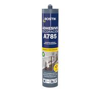 BOSTIK - Adhesivo de Montaje A785 High Grip Deco - Cartucho 310 ml | Blanco - Adhesivo Acrílico - Agarre Inmediato - Especial para Decoración Interior - Versátil - Pintable