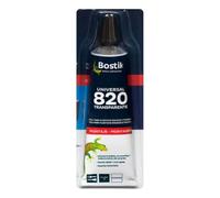 BOSTIK - Adhesivo Universal 820 - Transparente - Tubo 125 ml | Adhesivo Universal - Agarre Inmediato y Definitivo - Adhesivo de Contacto Flexible e Invisible - Polivalente - Secado Rápido