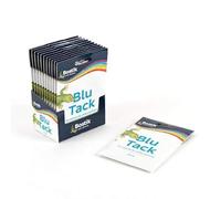 Bostik Blu-Tack - Masilla adhesiva (12 unidades, no tóxica, 60 g, color blanco 101939