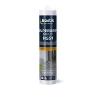 Bostik H551 Supergrip Multi Gris 1K Hybrid - Sellador adhesivo (430 g), cartucho de 290 ml